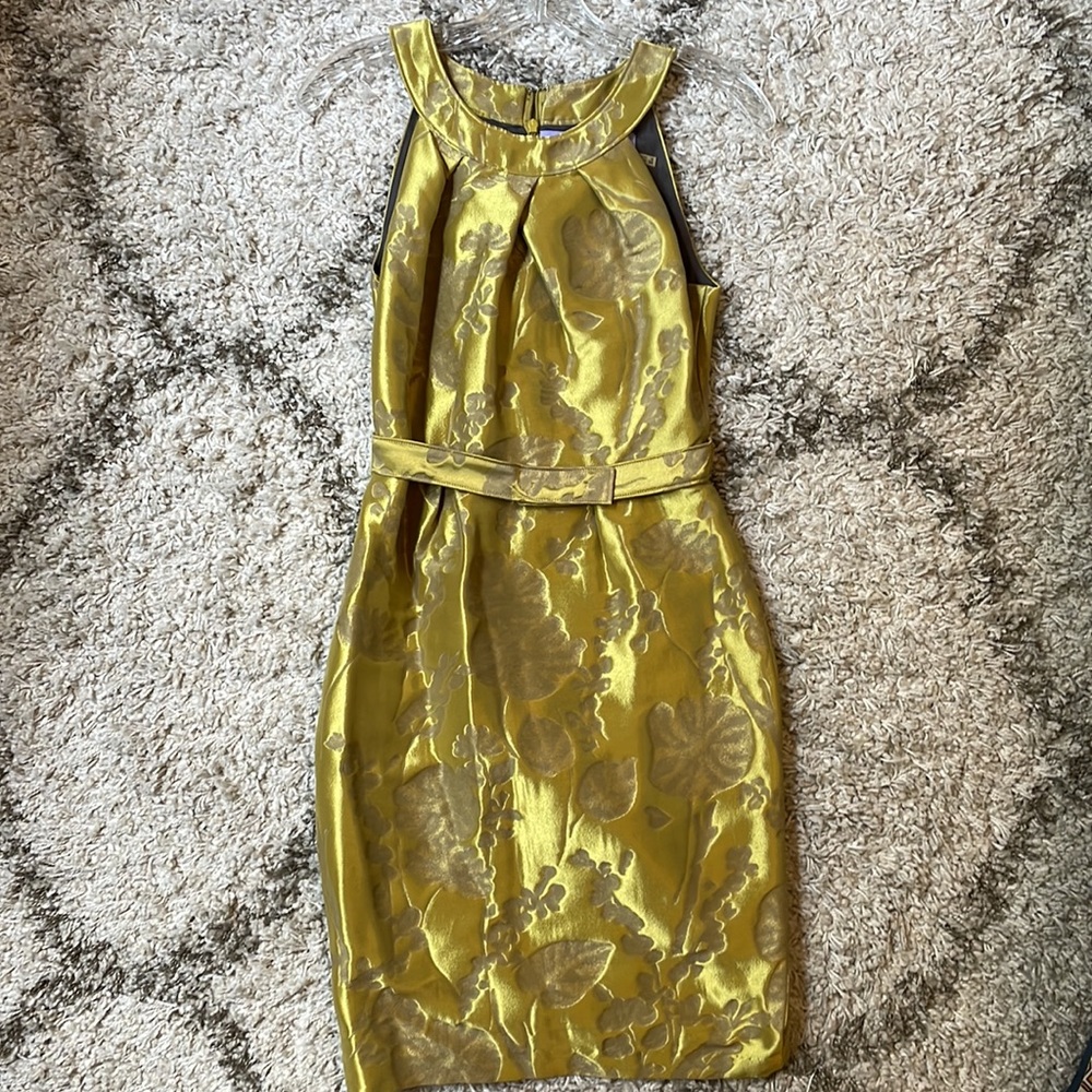 Vera Wang brocade cocktail dress (size 0)